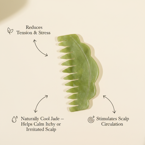 Jade Gua Sha - Benefits Infographic